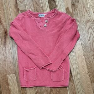 White Stag Coral Henley Sweater